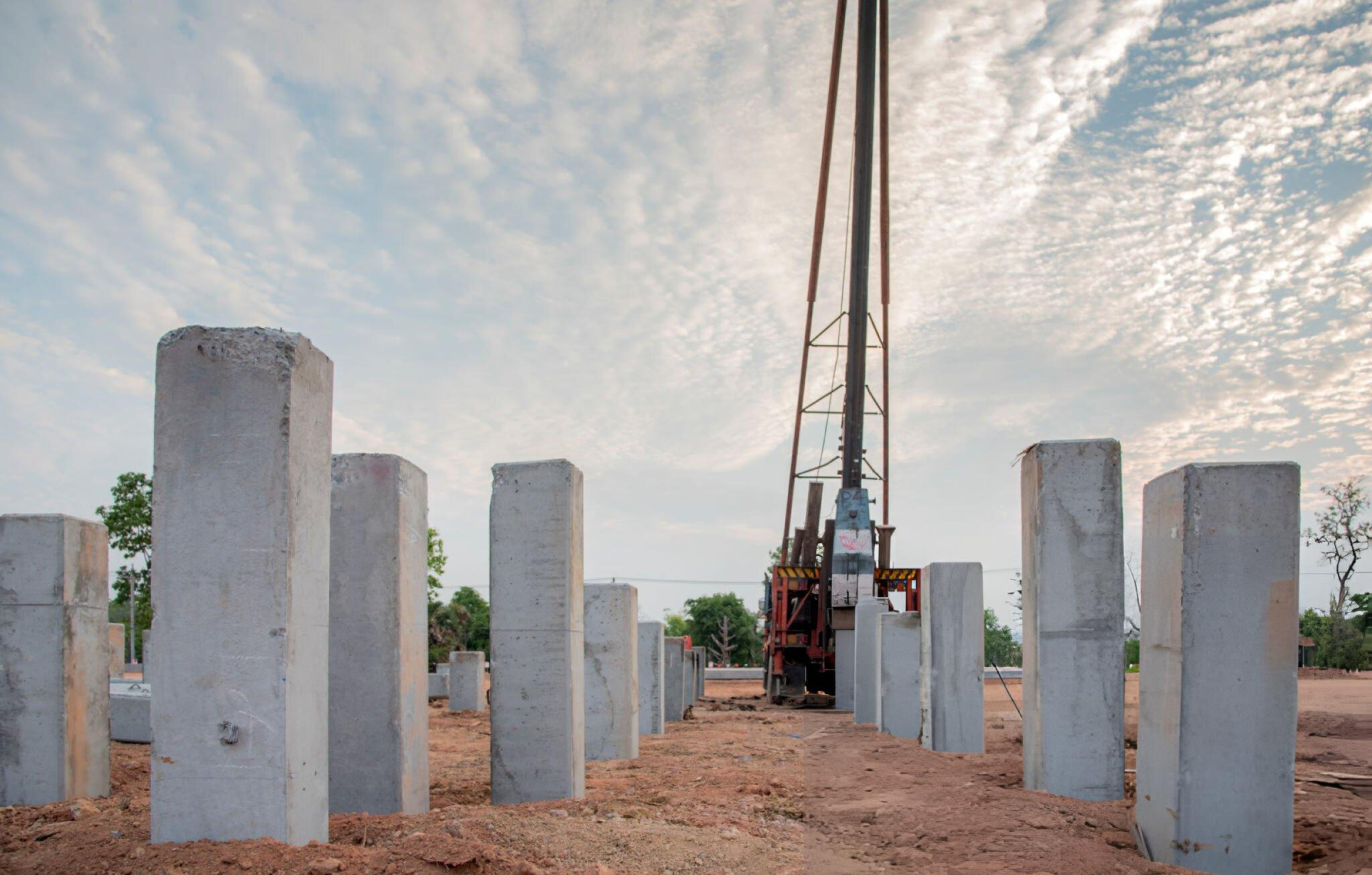 Expert Pressed Concrete Pilings in Houston, TX Foundation